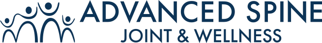 The Advanced Spine Joint & Wellness Center website scrolling logo
